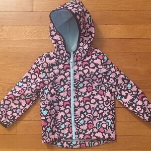 Cat & Jack Toddler Girls Rain Jacket
